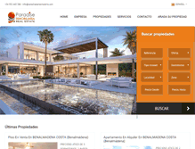 Tablet Screenshot of paradisebenalmadena.com